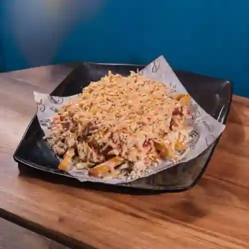 Salchipapa Pollo Cerdo