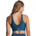 Under Armour Top Infinity Pintuck Mid Mujer Azul XS 1376883-426