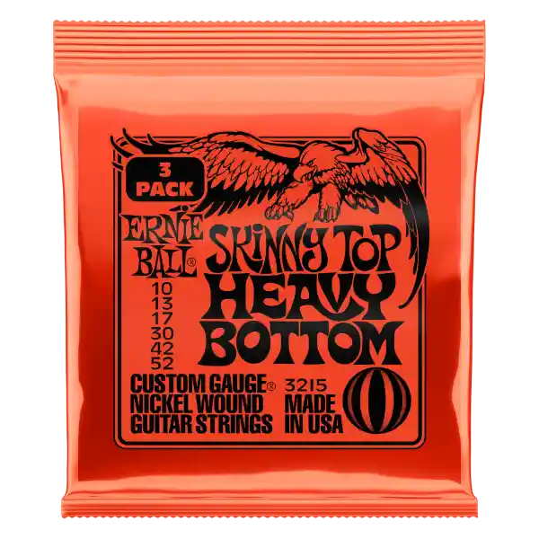 Ernie Ball Pack Encordado Guitarra Eléctrica 10-52 P3215