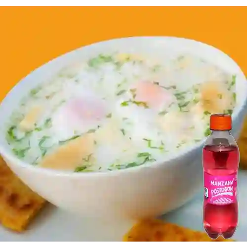 Combo Caldo de Huevos + Gaseosa 250 ml