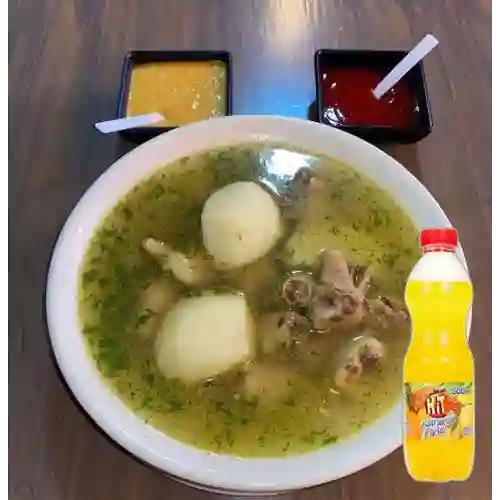 Combo Consomé + Hit Piña Naranja 500 ml