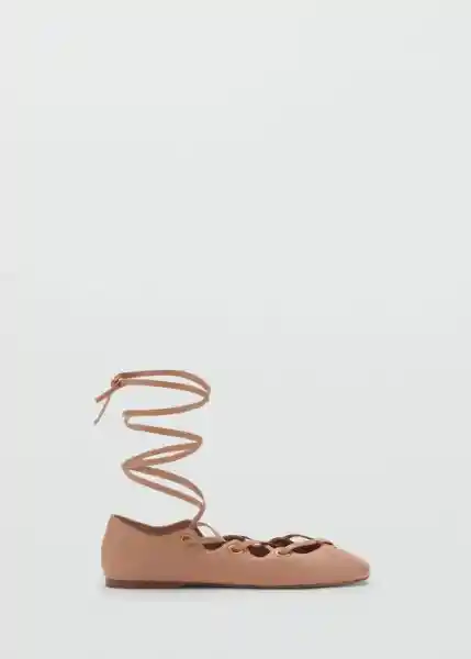 Zapatos Ohio1 Nude Talla 39 Mujer Mango
