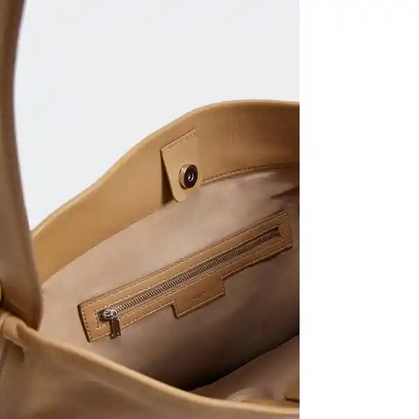 Bolso G Rita Camel Talla 99 Mujer Mango