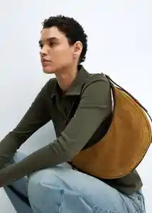 Camisa Orion Khaki Talla S Mujer Mango