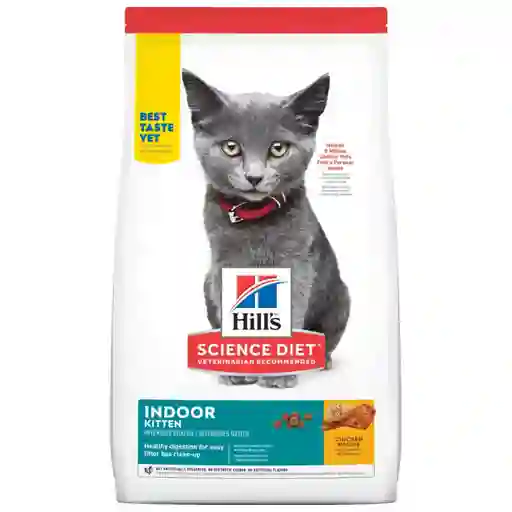 Hills Alimento para Gatos Indoor Kitten Sabor a Pollo 