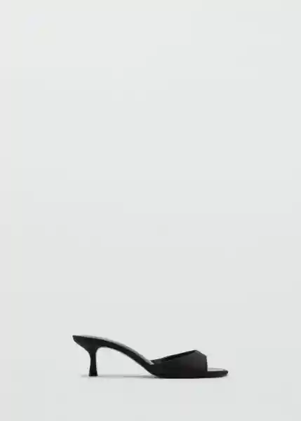 Sandalias Maru Negro Talla 37 Mujer Mango