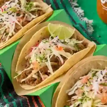 Taco X 3 Bbq Desmechado