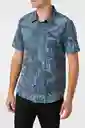 Camisa Relaxed Fit Traveler Traverse Hombre Talla M Oneill