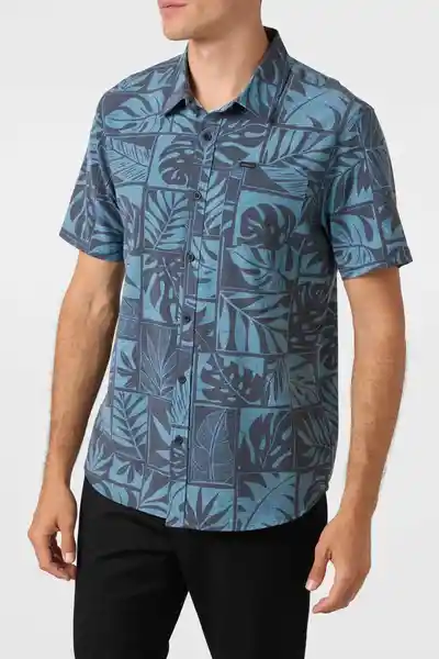 Camisa Relaxed Fit Traveler Traverse Hombre Talla M Oneill