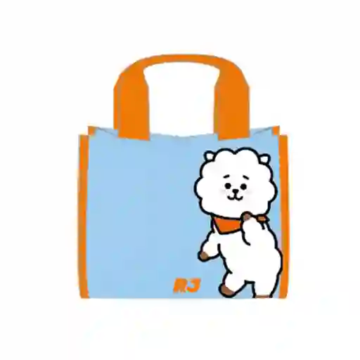 Lonchera Serie Bt21 Rj Azul Claro Miniso