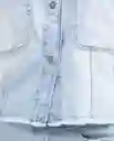 Camisa Manga Sisa Clara Azul Cristalino Claro Talla L Chevignon
