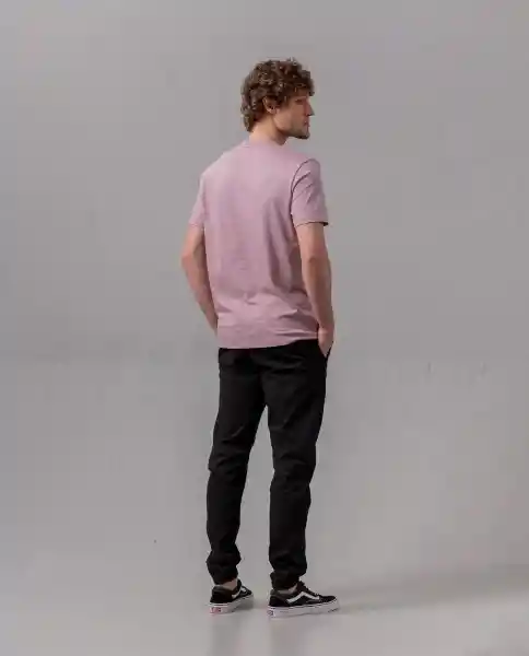 Camiseta Hombre Morado Apagado Medio Talla XXL 41542 Rifle