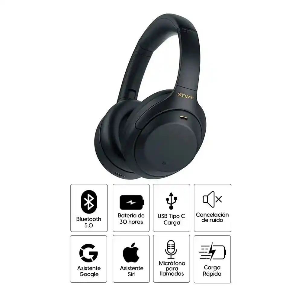 Sony Audífonos Bluetooth WH1000XM4/