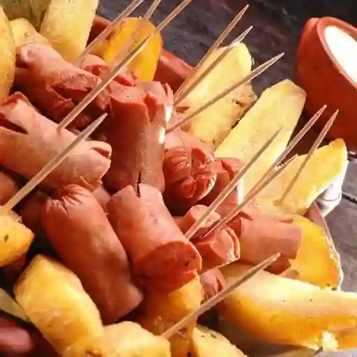 Salchipapa