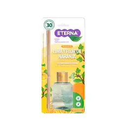 Eterna Ambientador Varitas Lima y Naranja