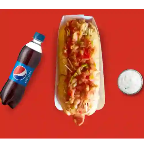 Perro Ahogado con Gaseosa 400Ml