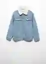 Cazadora Elliot Tejano Medio Talla 06 Niños Mango