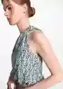 Top Sirenat Verde Pastel Talla 21 Niñas Mango