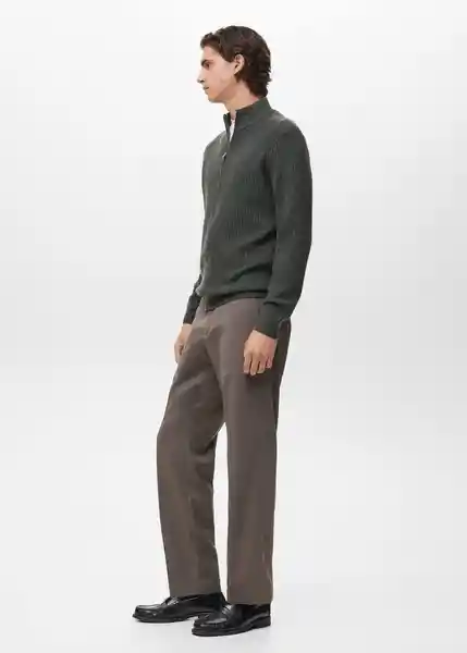 Cárdigan Parkz Dark Caza Talla S Hombre Mango