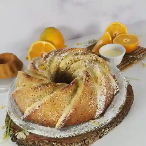 Porcion de Budin de Naranja