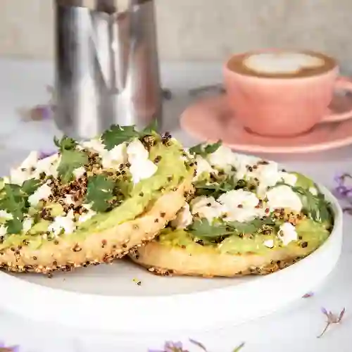 Bagel de Aguacate