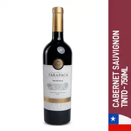 Tarapaca Vino Tinto Reserva Cabernet Sauvignon Botella 750 ml