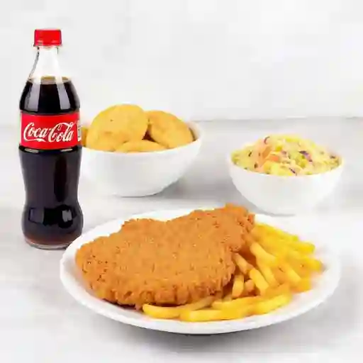 Combo de pechuga más papitas