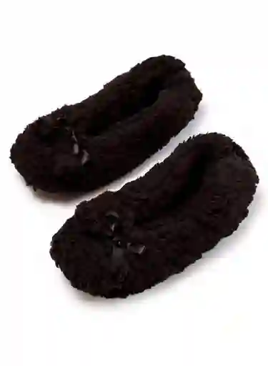 Bronzini Zapatos Pantumedias Dama Color Negro Talla 35/37