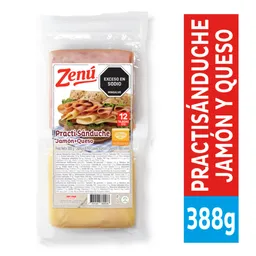 Zenú Jamón y Queso Practi Sánduche en Rebanadas