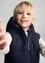Chaleco Gerardb Navy Talla 72 Niños Mango