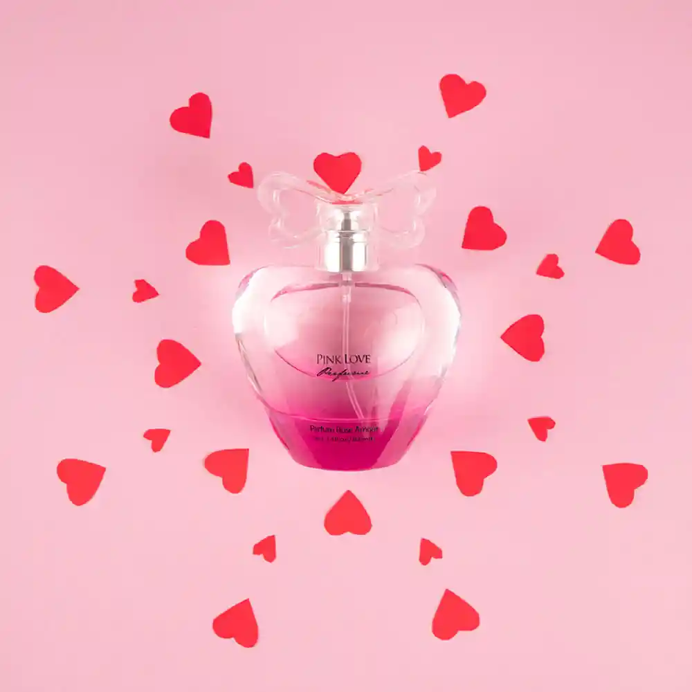 Perfume Pink Love Dulce Con Toques de Aroma a Fresa Miniso