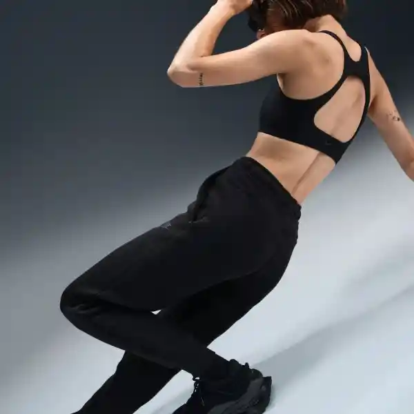Nike Pantalón Jogger W Nsw Tch Flc mr 2 Lifestyle Mujer Negro L