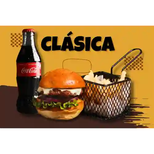 Combo Hamburguesa Clasica