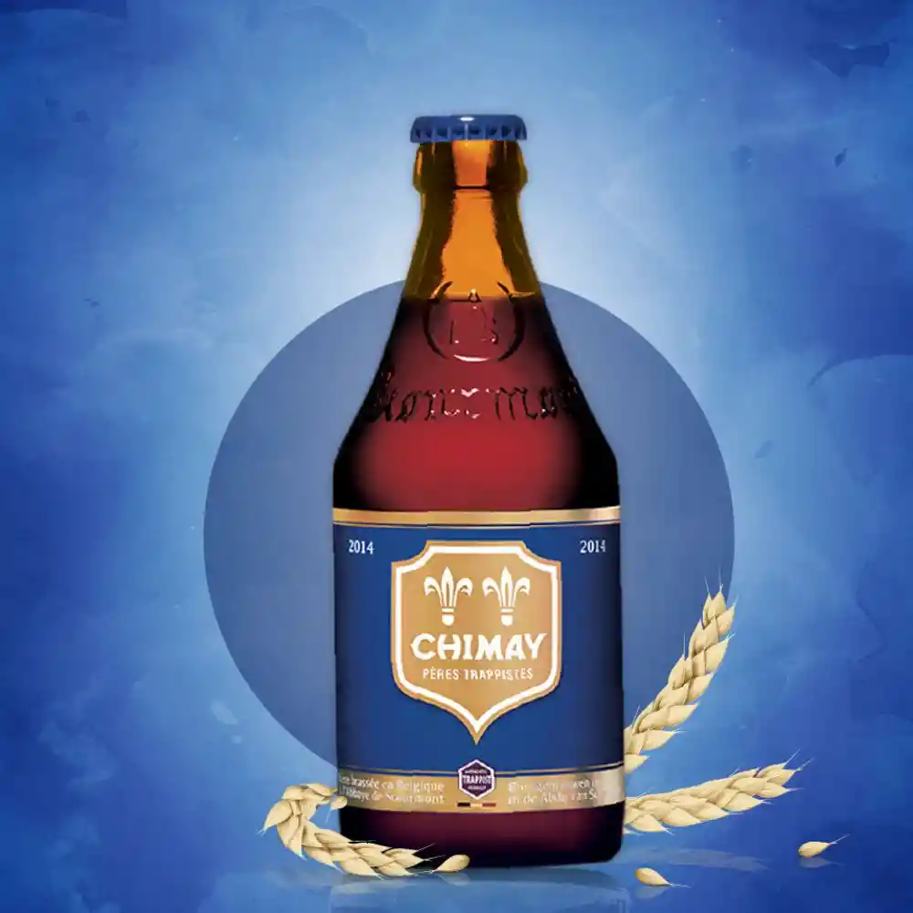 Chimay Cerveza Blue Belgian Dark Strong Ale