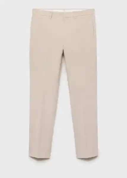 Pantalón Paris Beige Talla 40 Hombre Mango