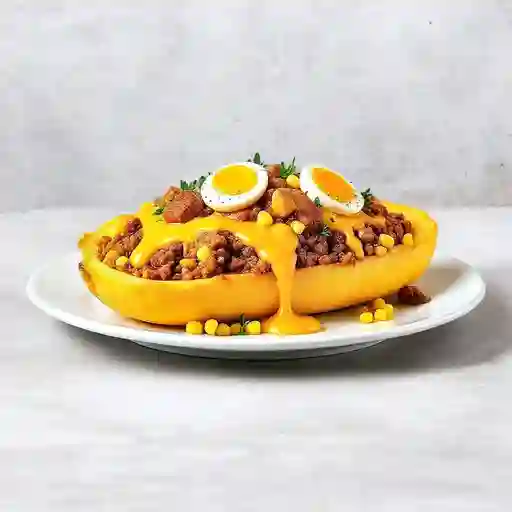 Patacón relleno sencillo