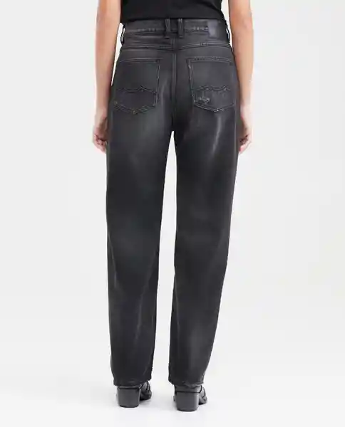 Jean Boy Fit Heri Gris Grafito Ultra Oscuro Talla 10 Chevignon