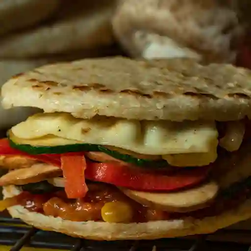 Arepa vegetariana