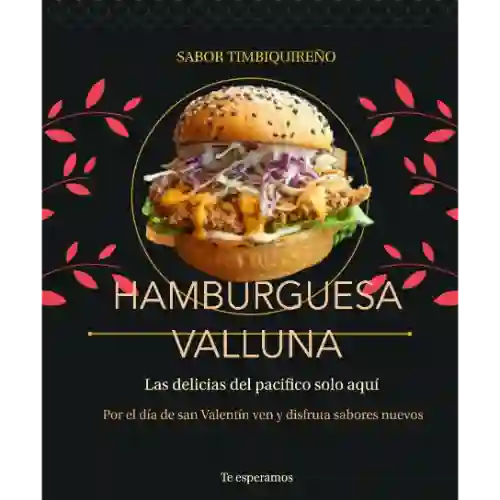 Hamburguesa Artesanal Valluna