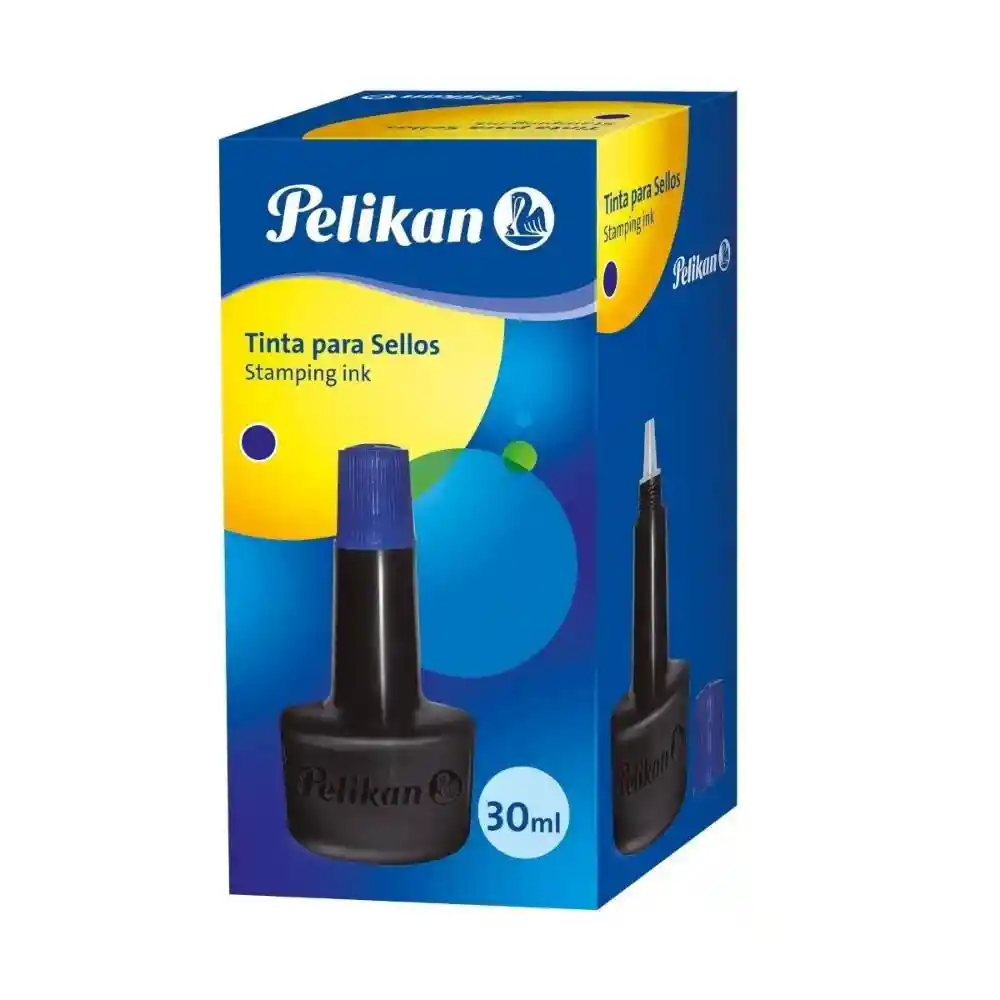 Pelikan Tinta Sellos Azul