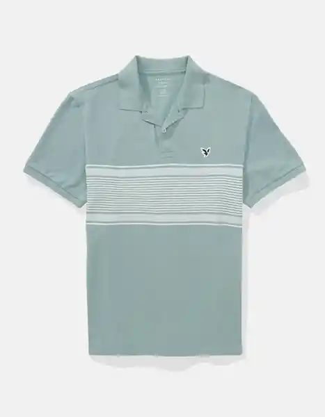 Camiseta Polo Hombre Azul Talla: X-LARGE 4394395 American Eagle
