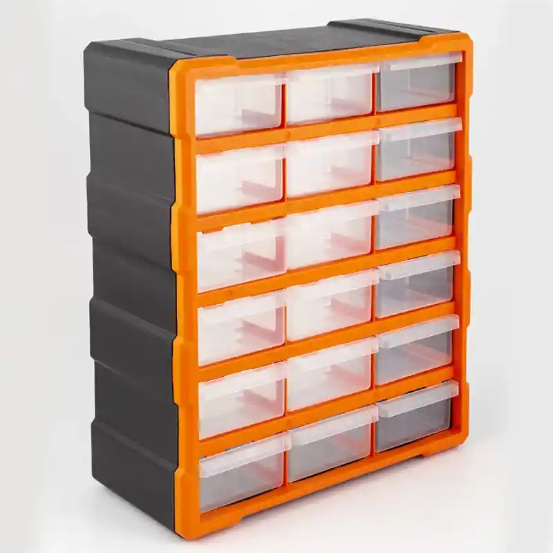 Tactix Caja Organizadora de Pared 18 Compartimentos 320634