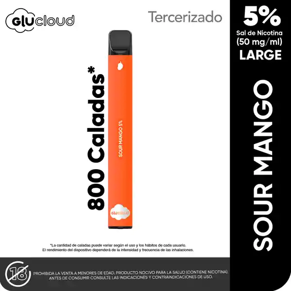Glucloud Vapeador  Sour Mango Large