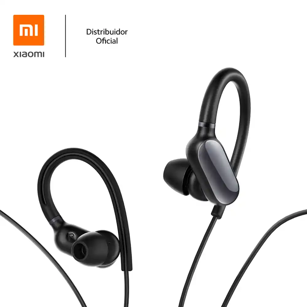 Xiaomi Audífono Bluetooth mi Sport Negro y Gris