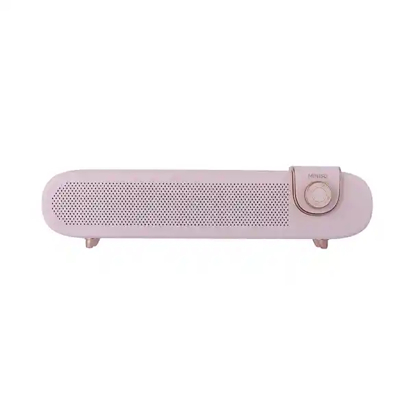 Bocina Inalámbrica Con Stereo Mod Soundbar Rosa 01 Miniso