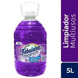 Limpiador Líquido Fabuloso Antibacterial Lavanda Botella 5 L
