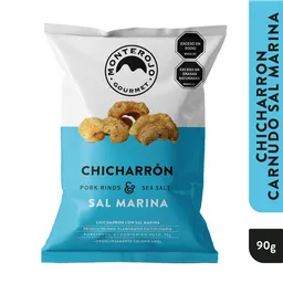 Monte Rojo Chicharrón Carnudo Sal Marina Club Colombia 90g
