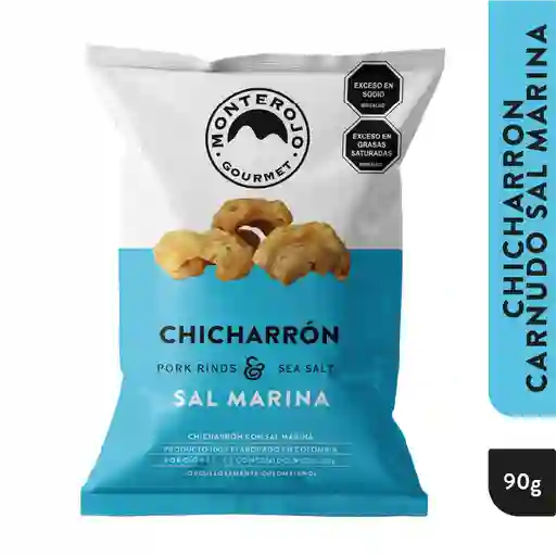 Monte Rojo Chicharrón Carnudo Sal Marina Club Colombia 90g