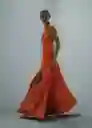 Vestido Penny Naranja Talla M Mujer Mango