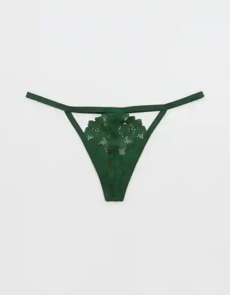 Panti Aerie Verde Talla Medium American Eagle